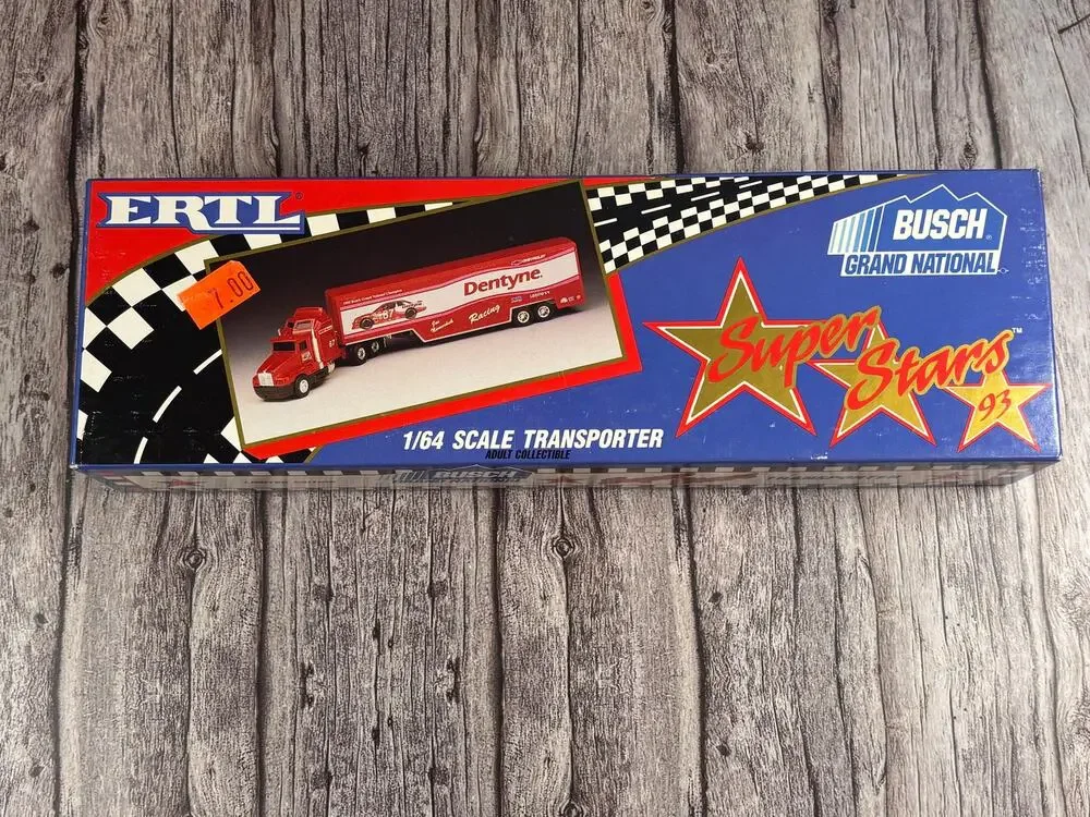 RTL White Eose Collectibles Joe Nemeckek 1/64 Scale Transporter 1993 Super Stars